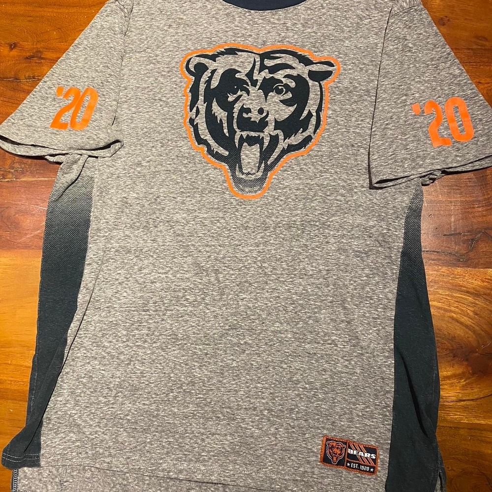 Chicago Bears NFL Team Apparel gray tee mens XL